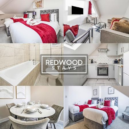 Newly Refurbished Everest Lodge Serviced Apartments For Contractors & Families, Free Wifi & Netflix By Redwood Stays Farnborough  Zewnętrze zdjęcie