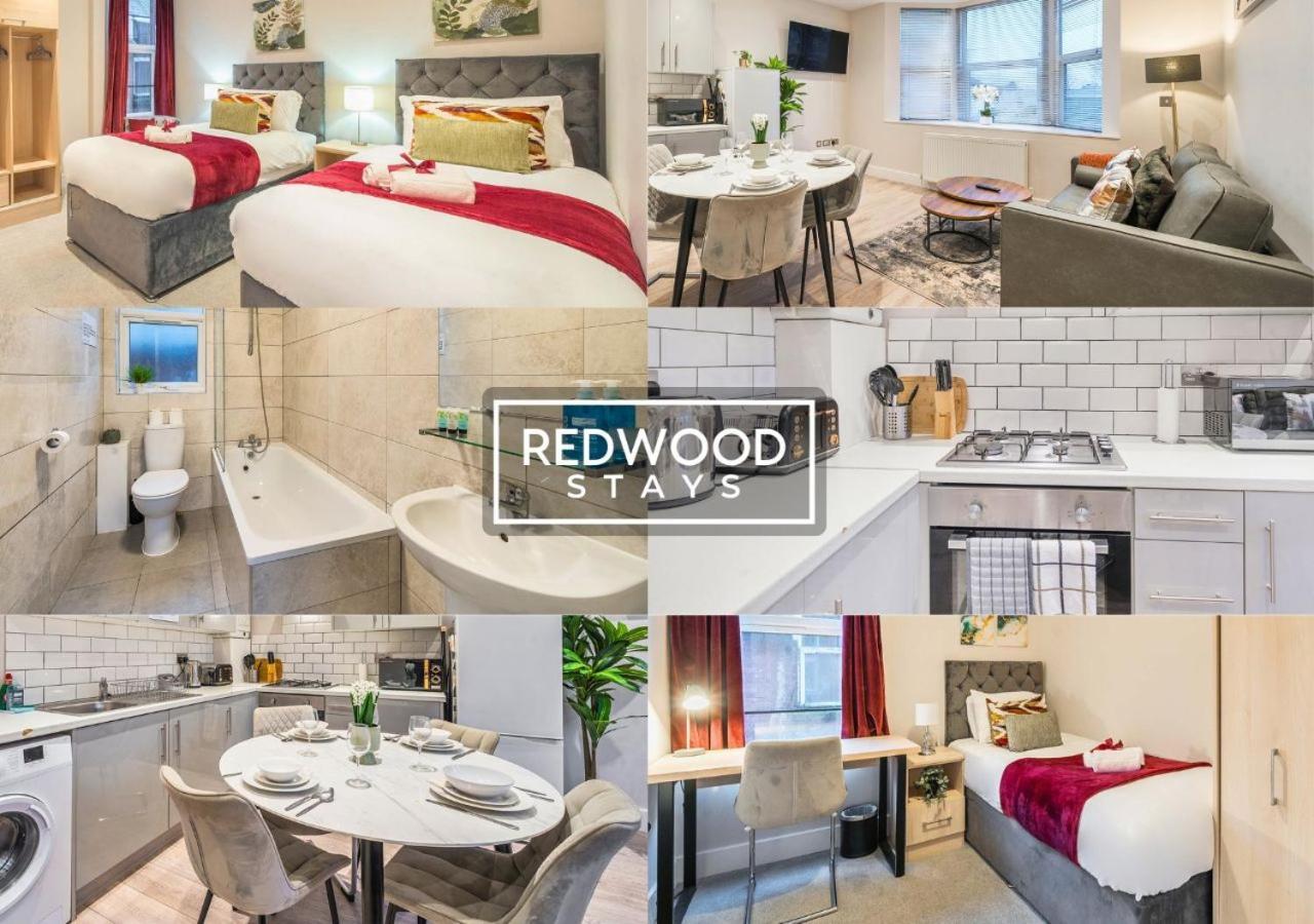 Newly Refurbished Everest Lodge Serviced Apartments For Contractors & Families, Free Wifi & Netflix By Redwood Stays Farnborough  Zewnętrze zdjęcie
